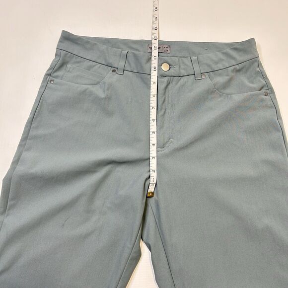 VRST Men's Limitless 4-Way Stretch Athletic Fit Pant 32x28 Altered Blue Green - Picture 8 of 10